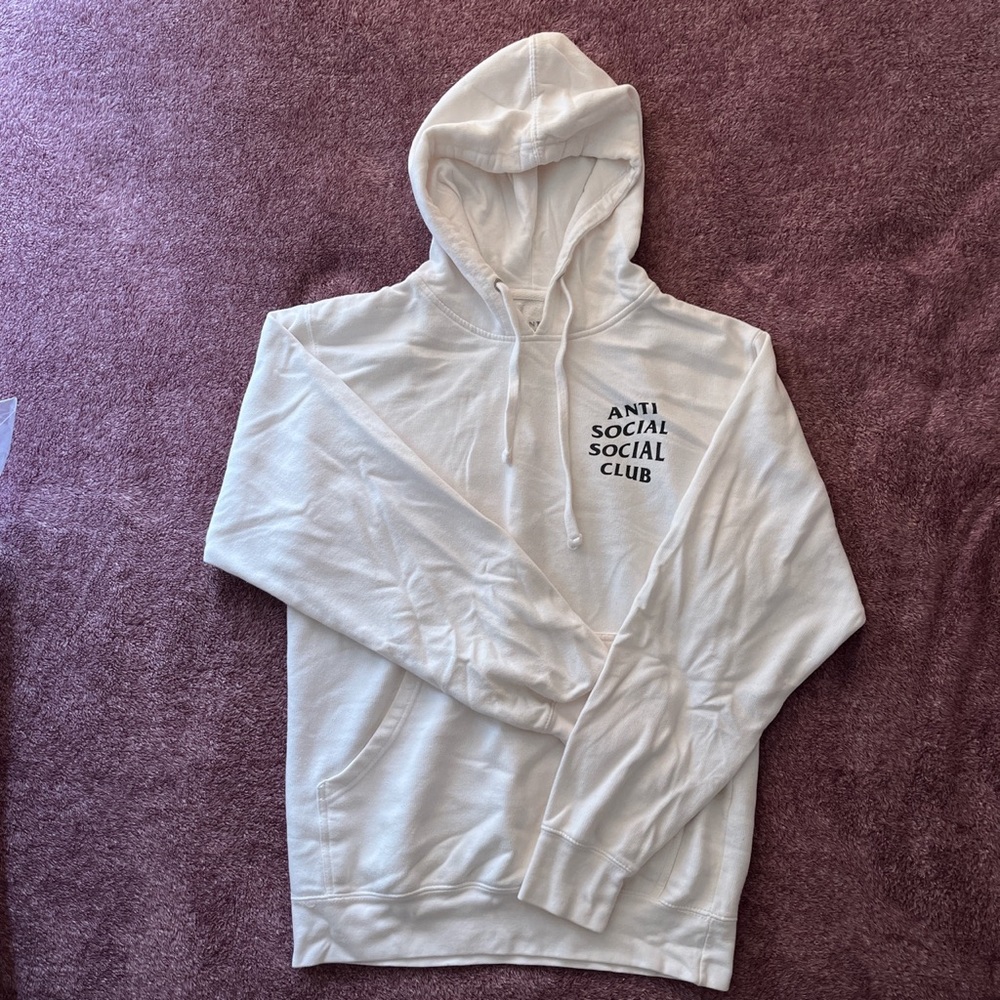 SOLD Anti Social Social Club White Classic Hoodie